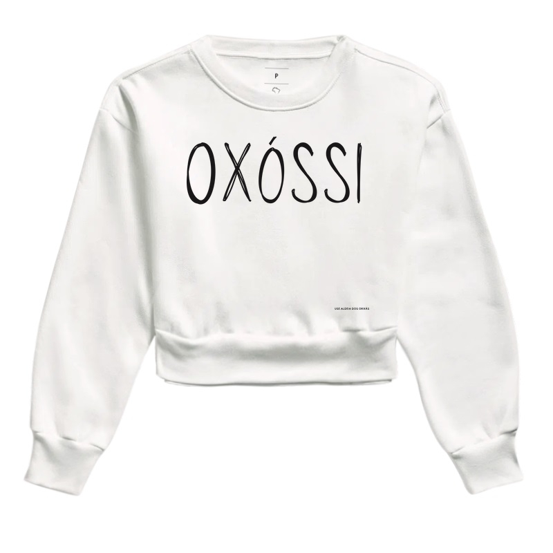 Oxóssi - Senhor das Matas - Cropped Moletom