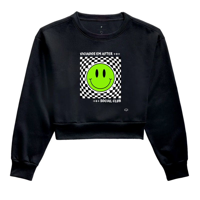 Moletom Cropped Viciados em After