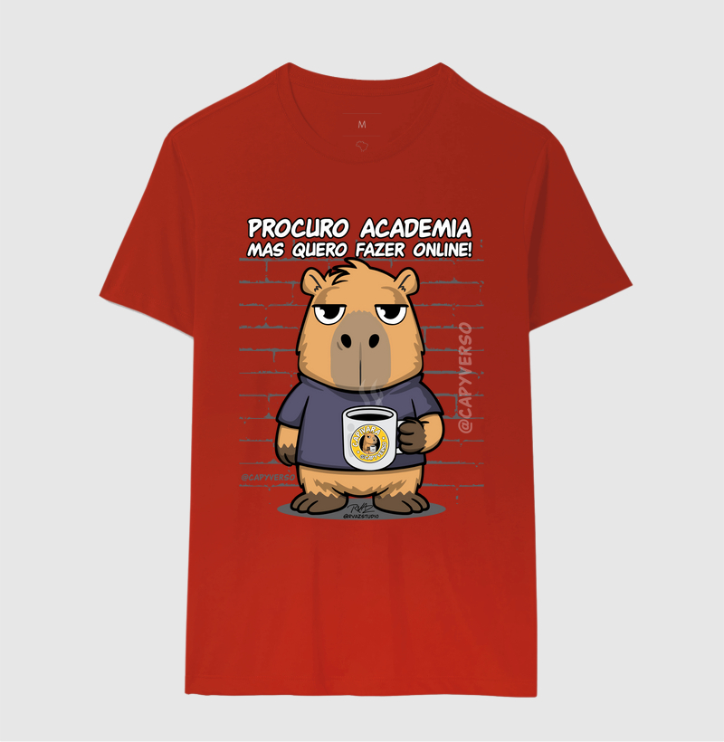 Camiseta Capivara Academia Online - Imagem 10