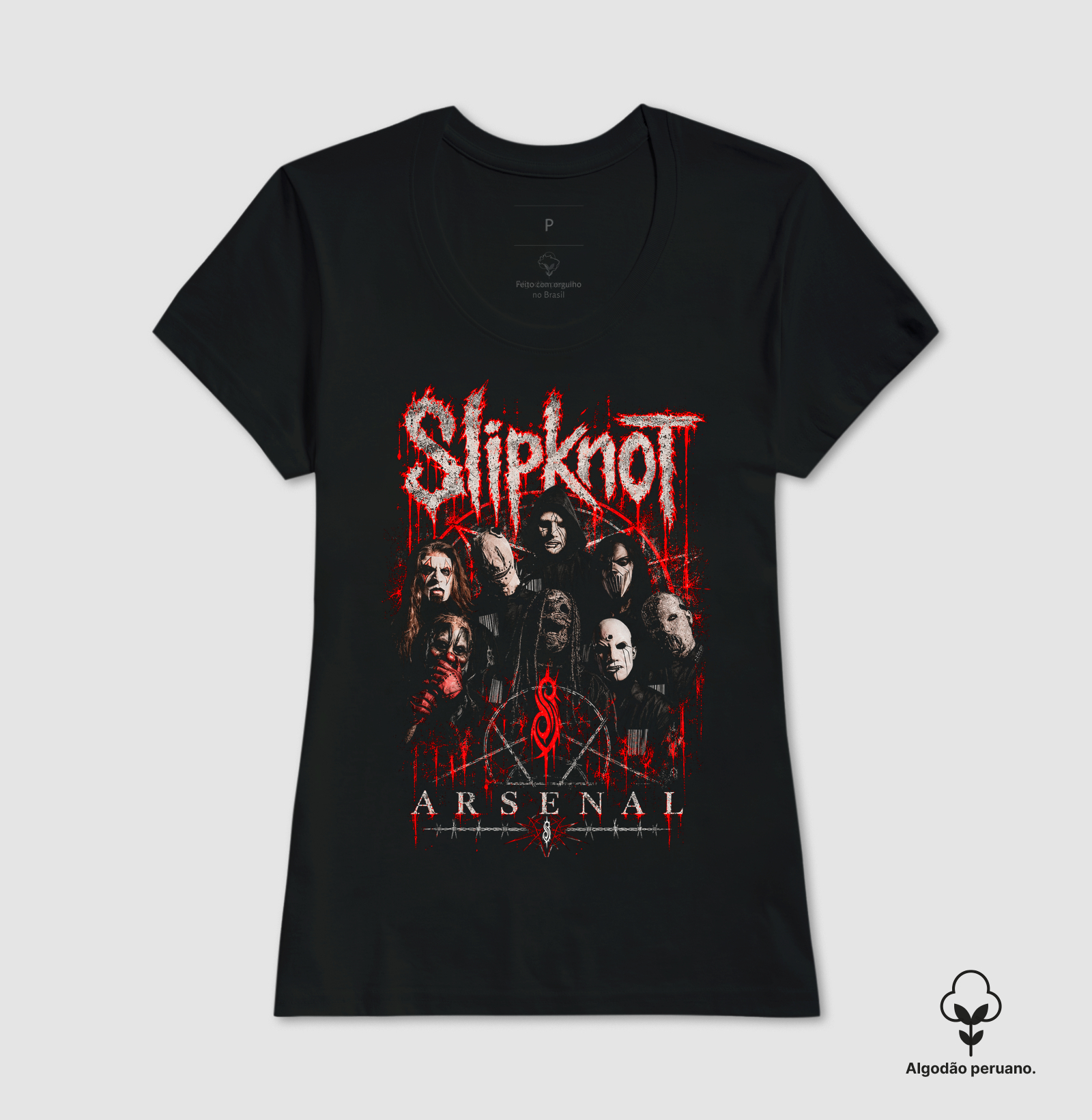 Camiseta Premium - Slipknot Arsenal Music - Imagem 3