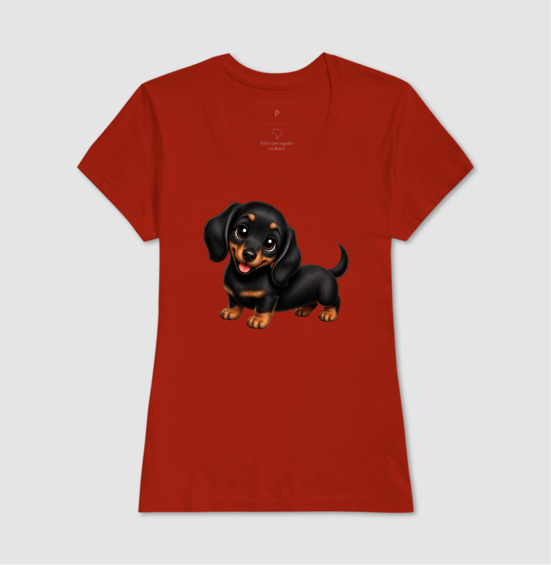 Dachshund Preto - Desenho Animado - Imagem 11