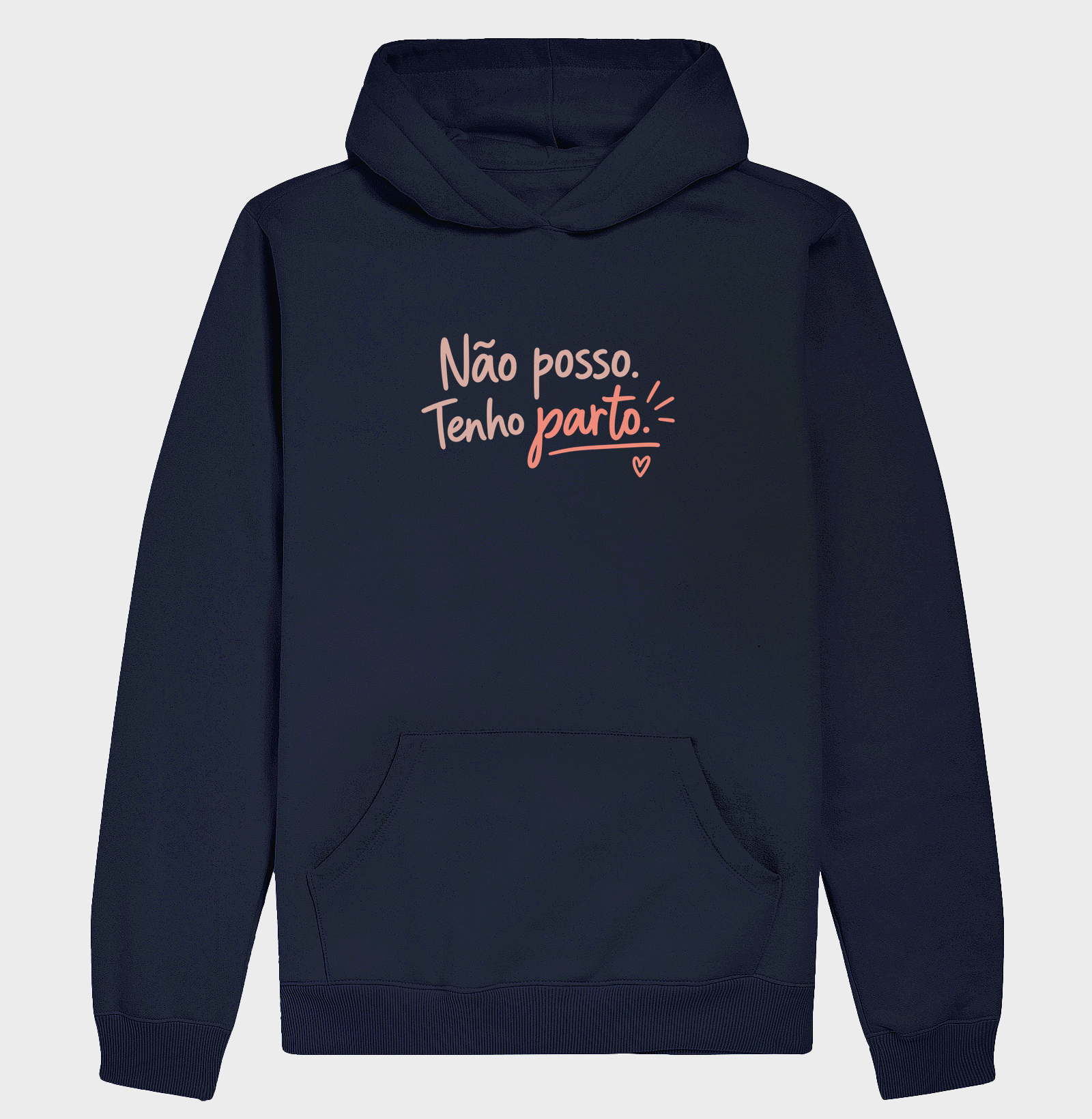 Não Posso, Tenho Parto! Hoodie Slim - Imagem 4
