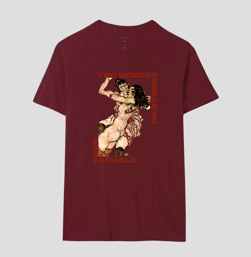 Duas mulheres se abraçando (1915) - Egon Schiele - Imagem 18