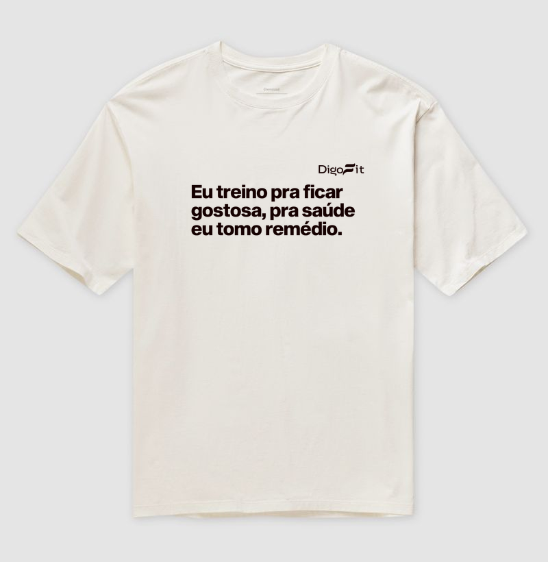 OVERSIZED ACADEMIA EU TREINO PRA FICAR GOSTOSA - Imagem 4
