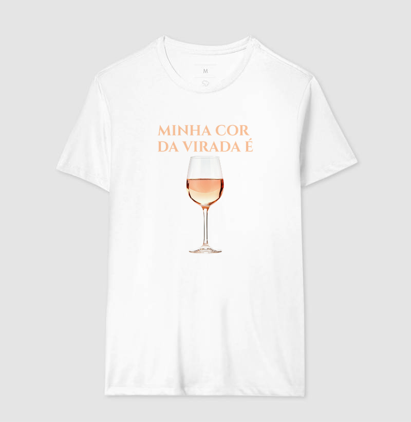 Camiseta Cor da Virada – Rosé - Imagem 4