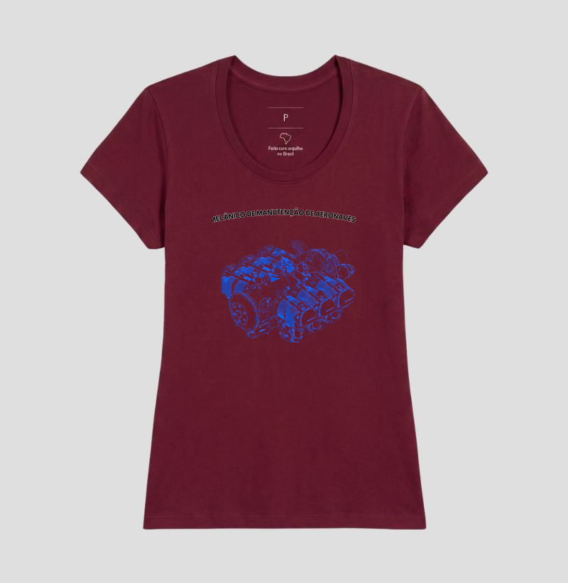 Camiseta Mecânico de Manutenção de Aeronaves - Imagem 11