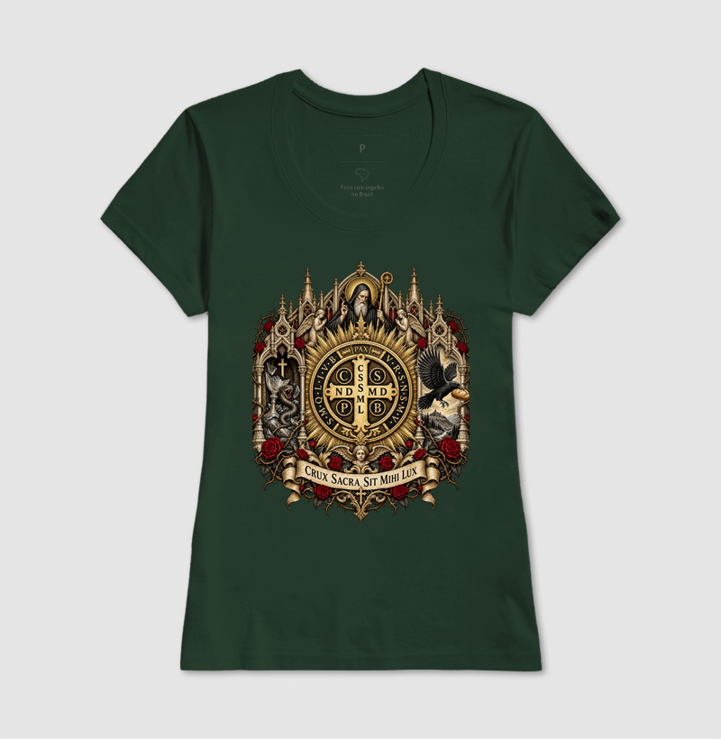 Medalha de São Bento — Altar Barroco - Imagem 7