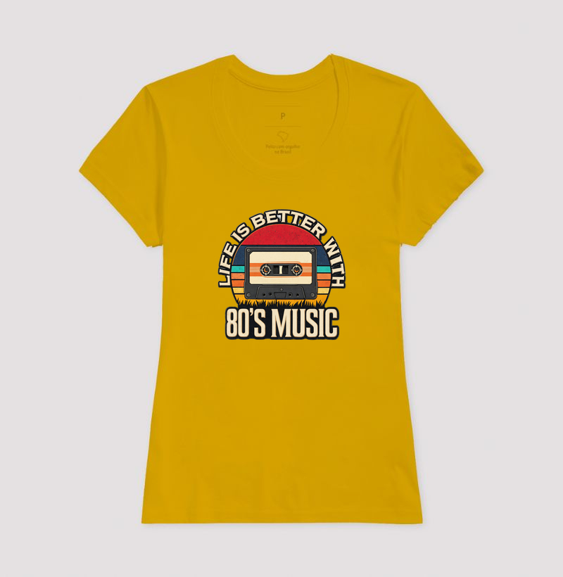 Camiseta Music 80 Retro - Imagem 15