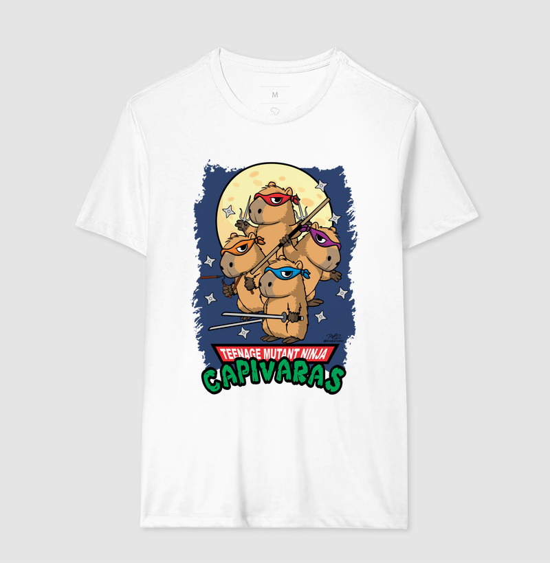 Camiseta Capivaras Ninja - Imagem 4
