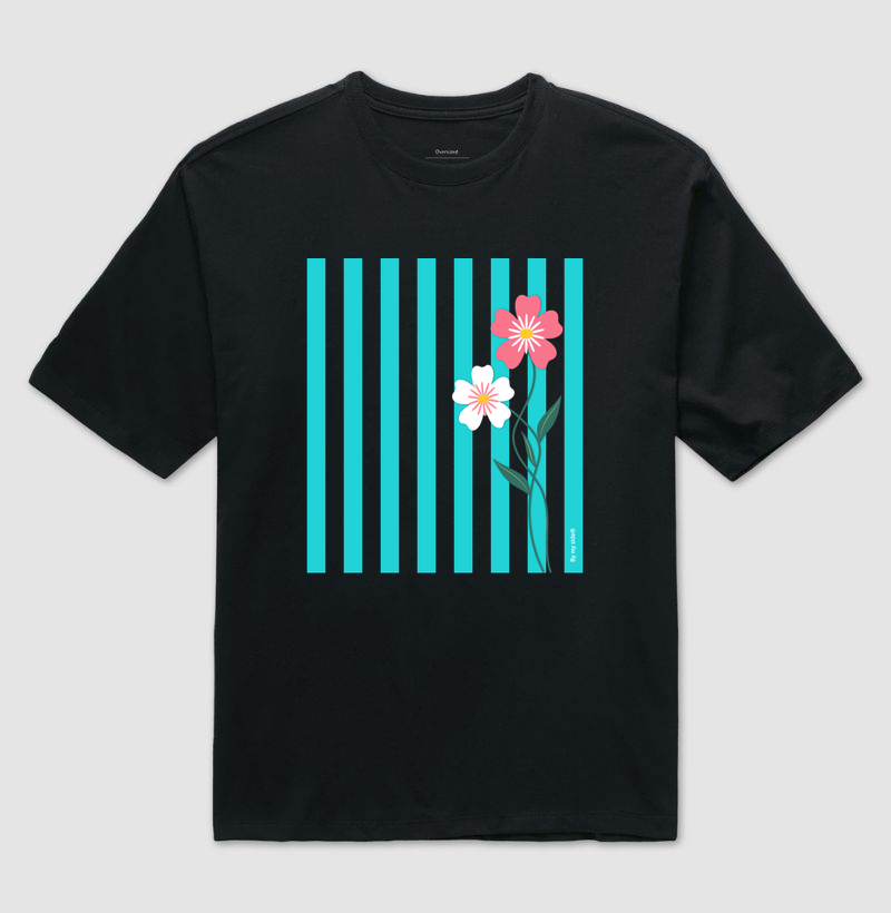 FLOR ROSA 01 - Oversized - Imagem 2