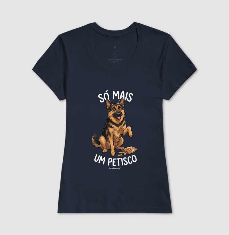 CAMISETA PASTOR ALEMÃO PETISCO - Imagem 7
