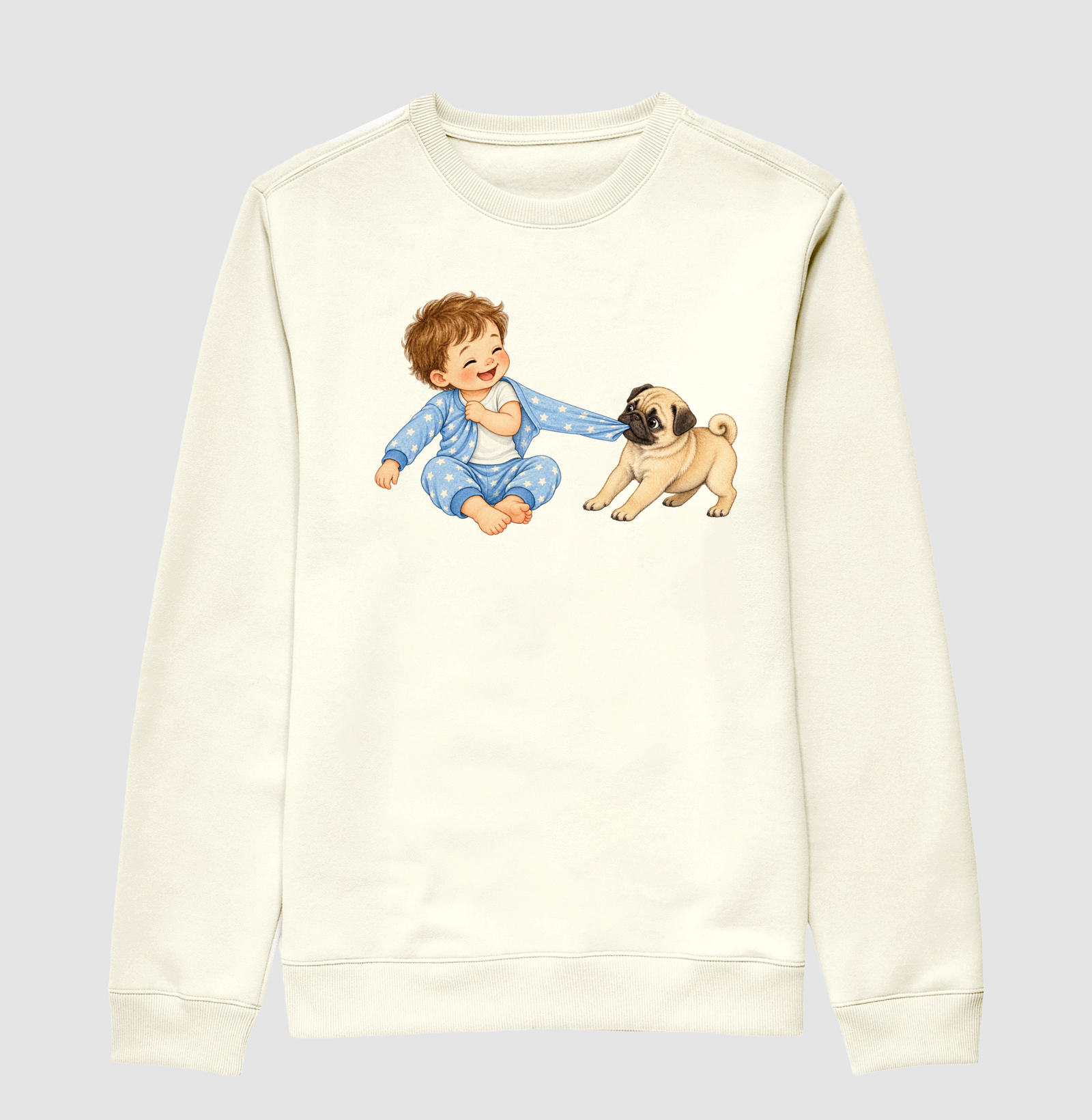 Pug Puxando Pijama - Imagem 2
