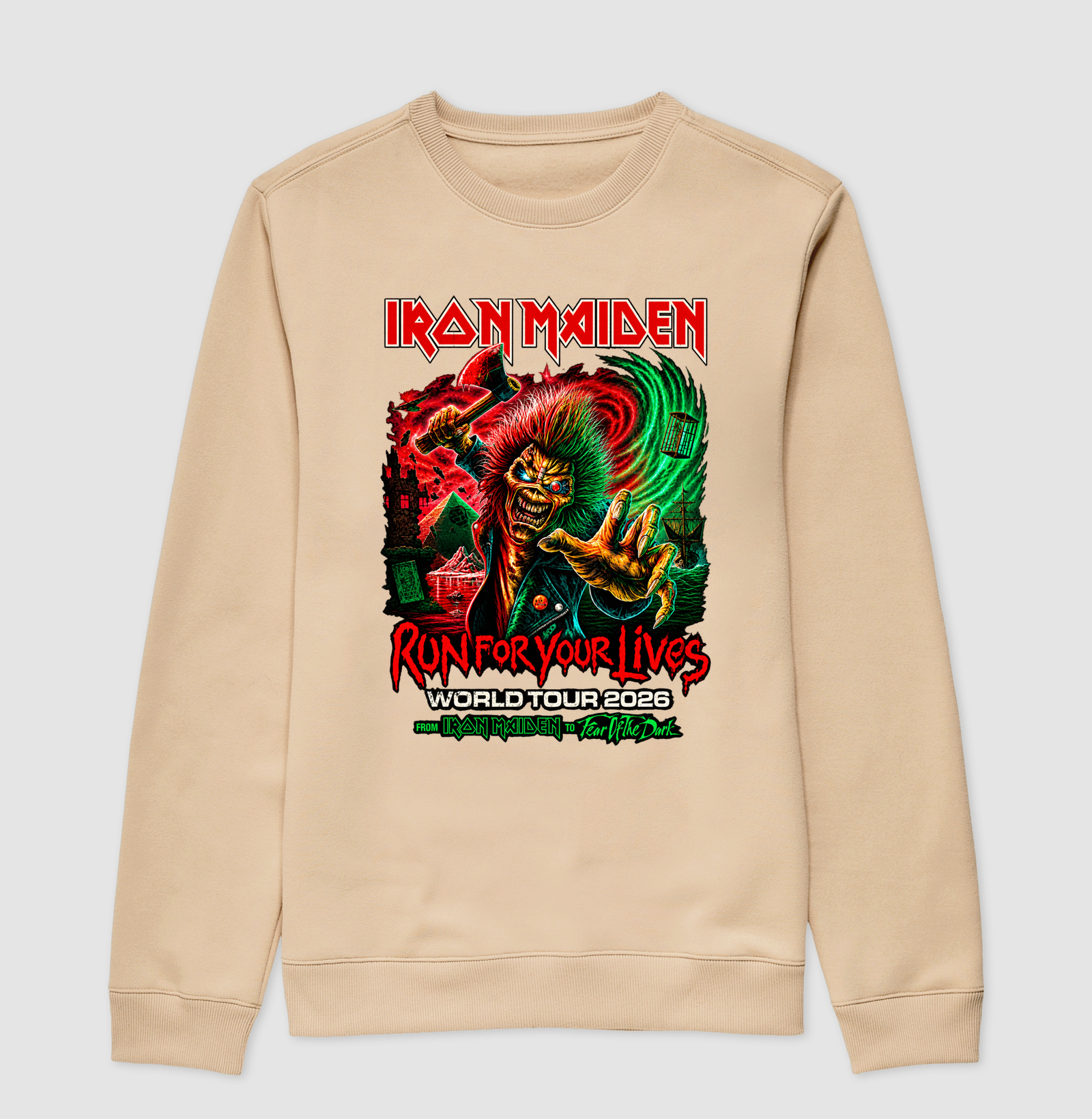 Iron Maiden – Run For Your Lives | World Tour 2026 - Imagem 3