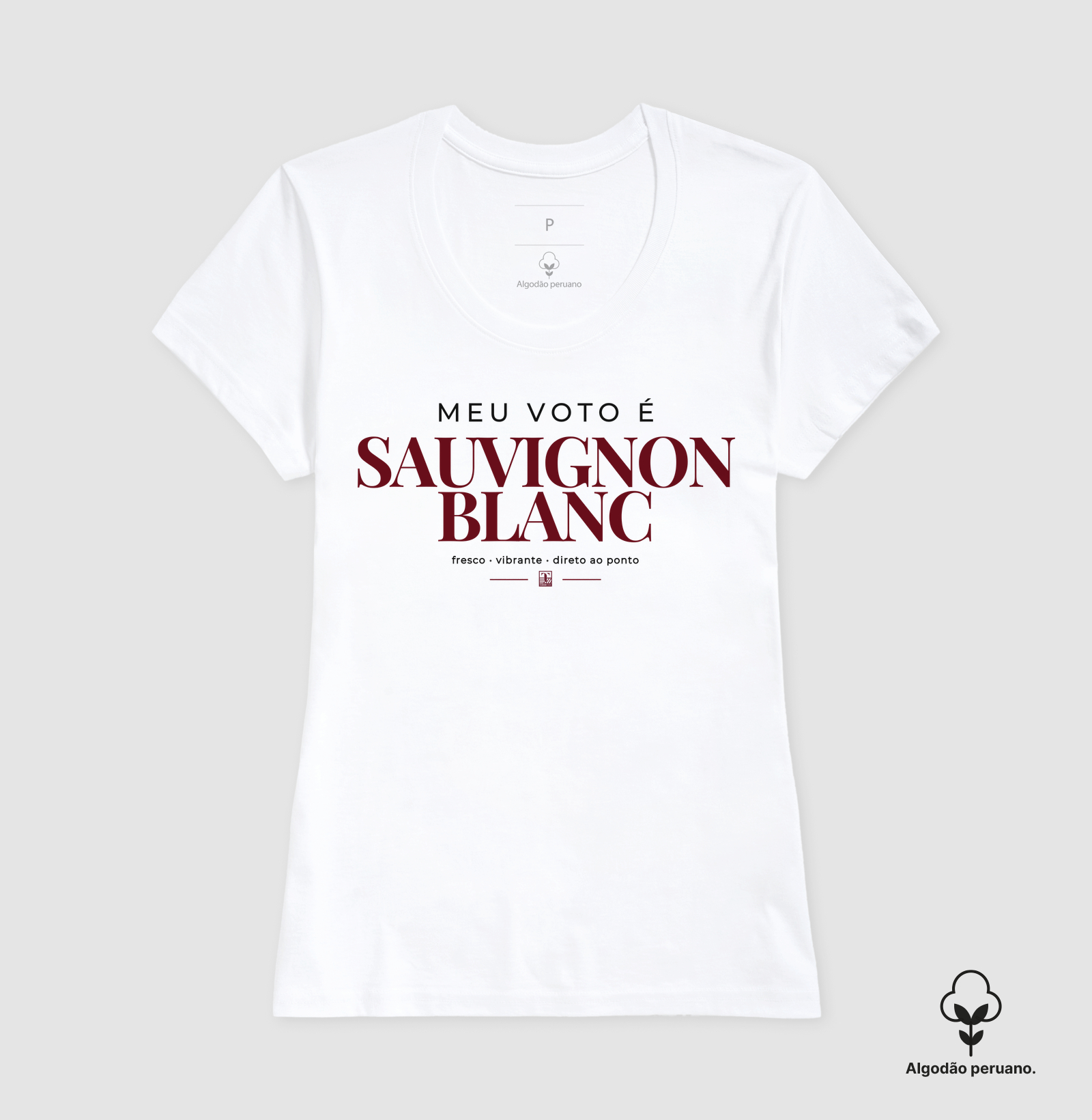 Camiseta Meu Voto é Sauvignon Blanc - Imagem 5