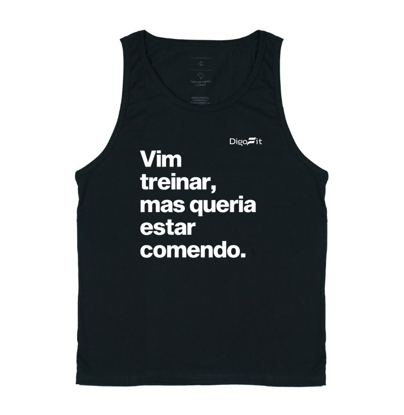 REGATA ACADEMIA VIM TREINAR MAS QUERIA ESTAR COMENDO - Imagem 3