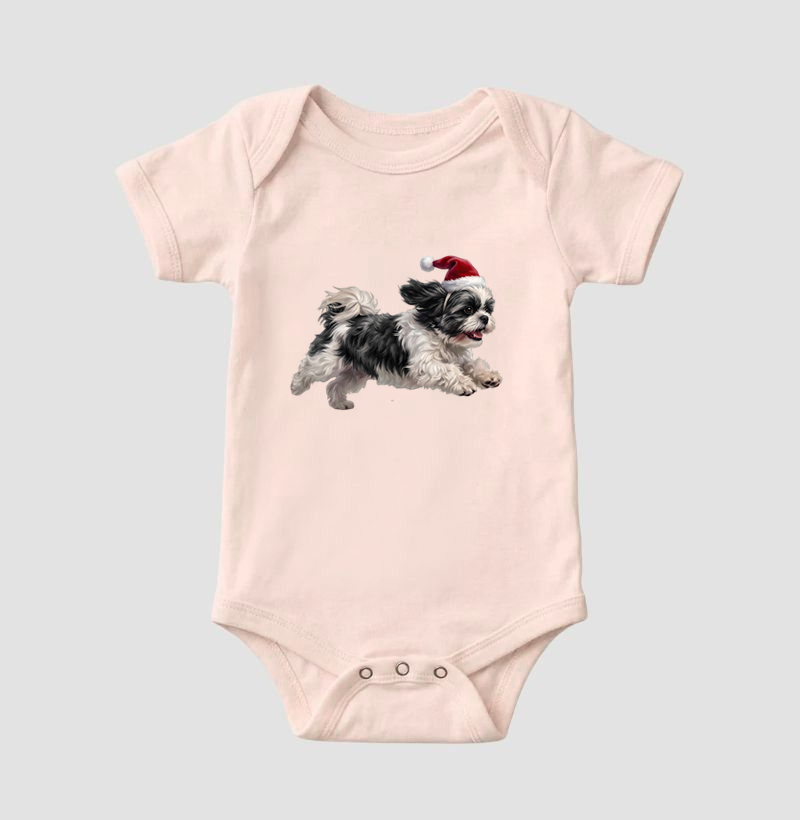 Shih Tzu Preto e Branco - Natal - Imagem 5