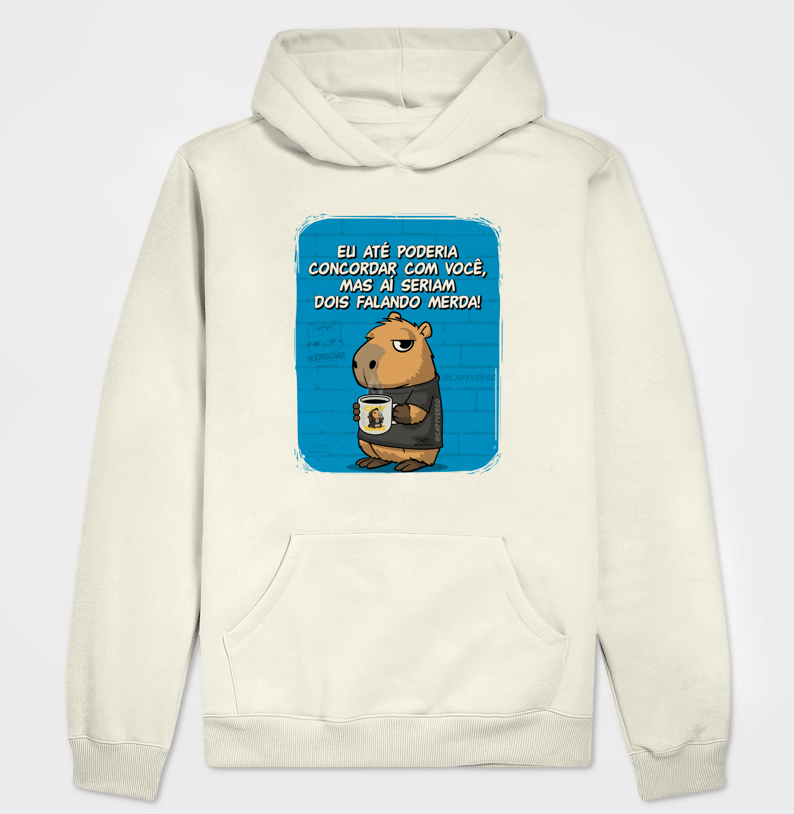 Camiseta Capivara Falando Merda - Imagem 3