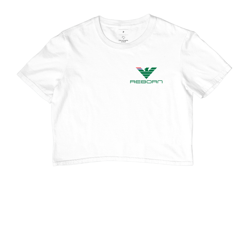 Vestir essa estampa é vestir a própria transformação. É dizer ao mundo: o passado ficou para trás, agora é tempo de florescer. 💎 Verde de renascimento. Força que não tem fim. REBORN — renascer, simplesmente, e brilhar. - Imagem 3