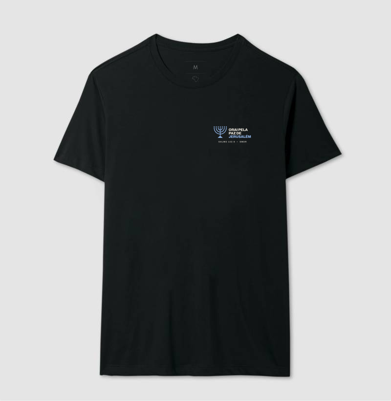 Camiseta Cristã Paz de Jerusalém - Imagem 2