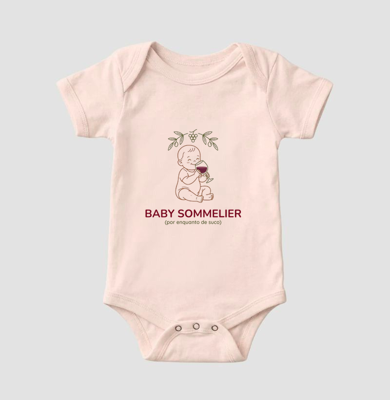 Body Infantil Baby Sommelier - Imagem 3
