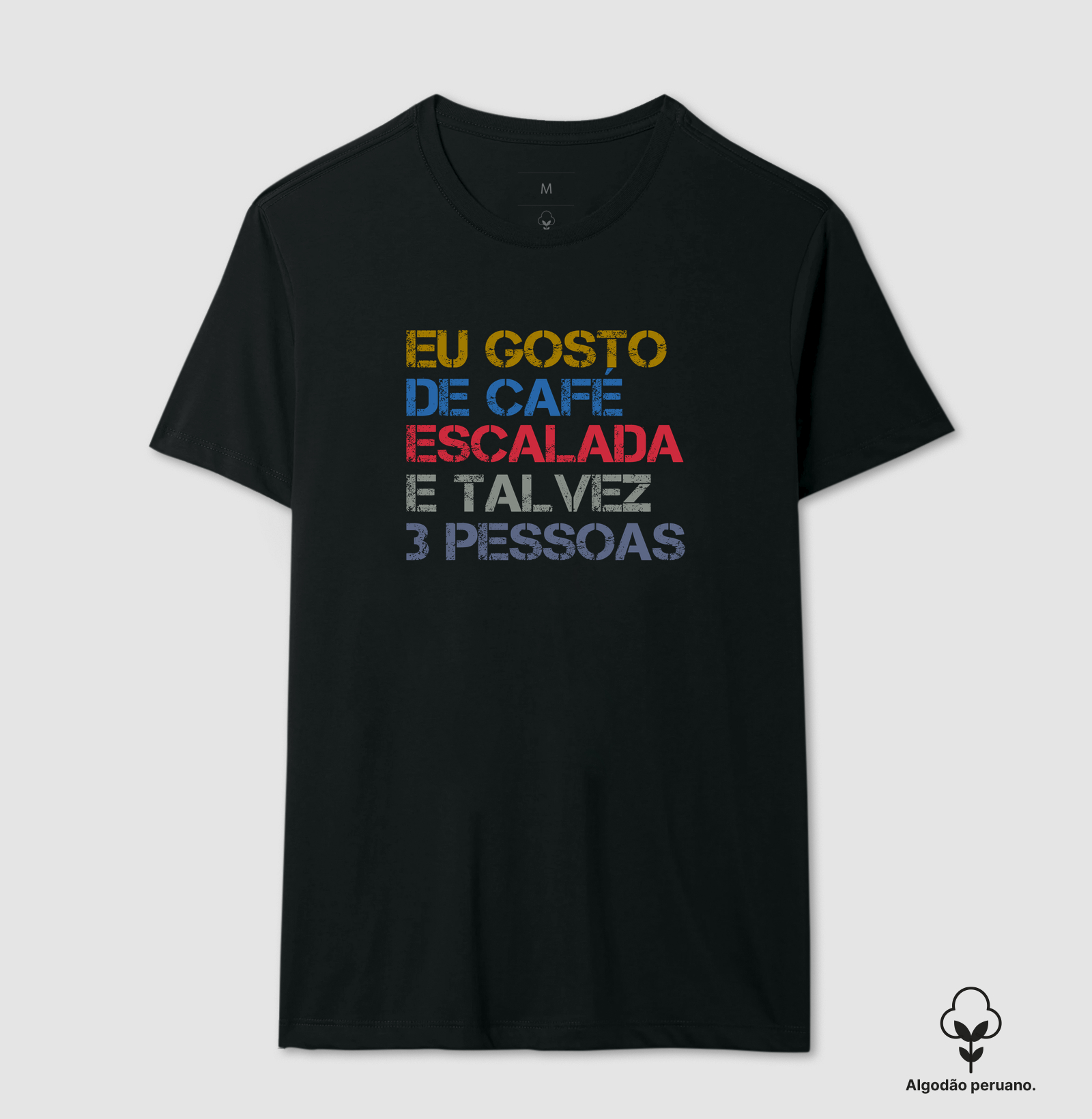 Camiseta Falésia & Magnésio | Café, Escalada & Pouca Gente - Imagem 7