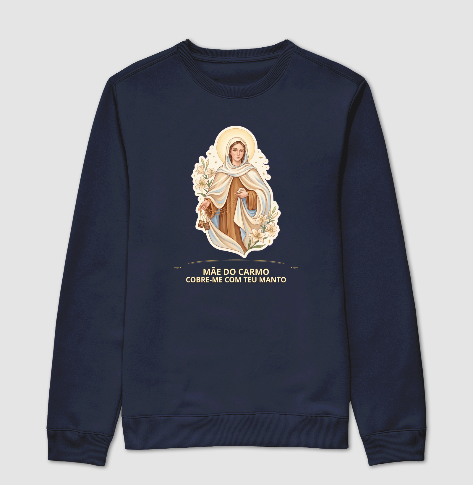 MÃE DO CARMO COBRE-ME COM TEU MANTO - Imagem 4