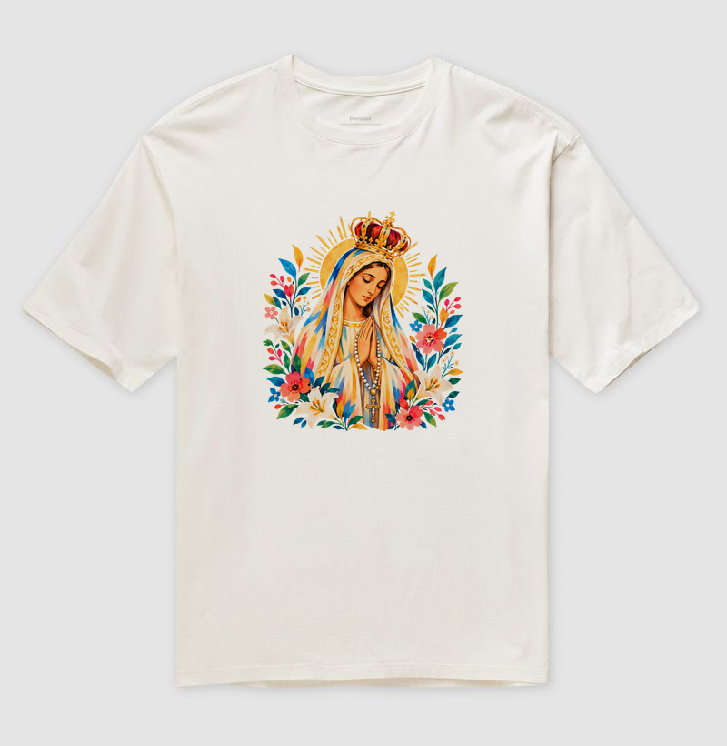 Nossa Senhora de Fátima em cores - Imagem 4