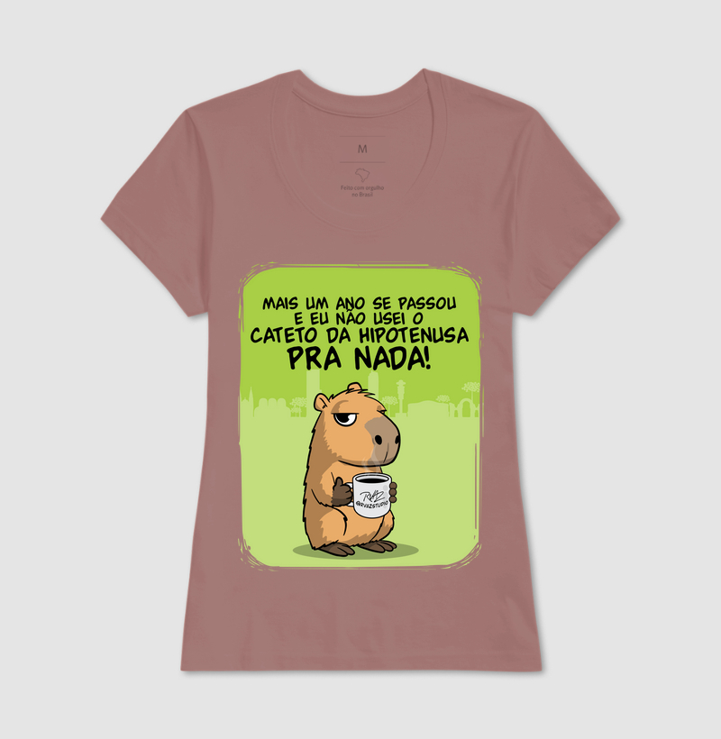 Camiseta Capivara Cateto da Hipotenusa - Imagem 17