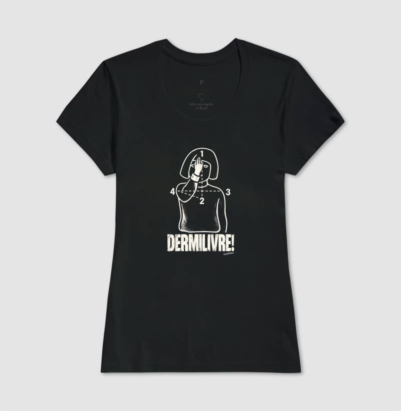Camiseta Dermilivre | Humor Nordestino - Imagem 3