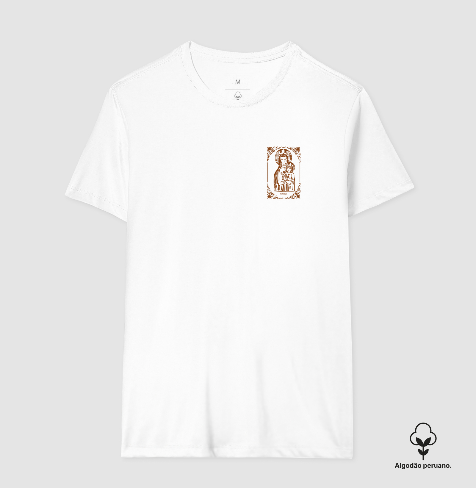 Camiseta Virgem Maria e Menino Jesus - Imagem 2