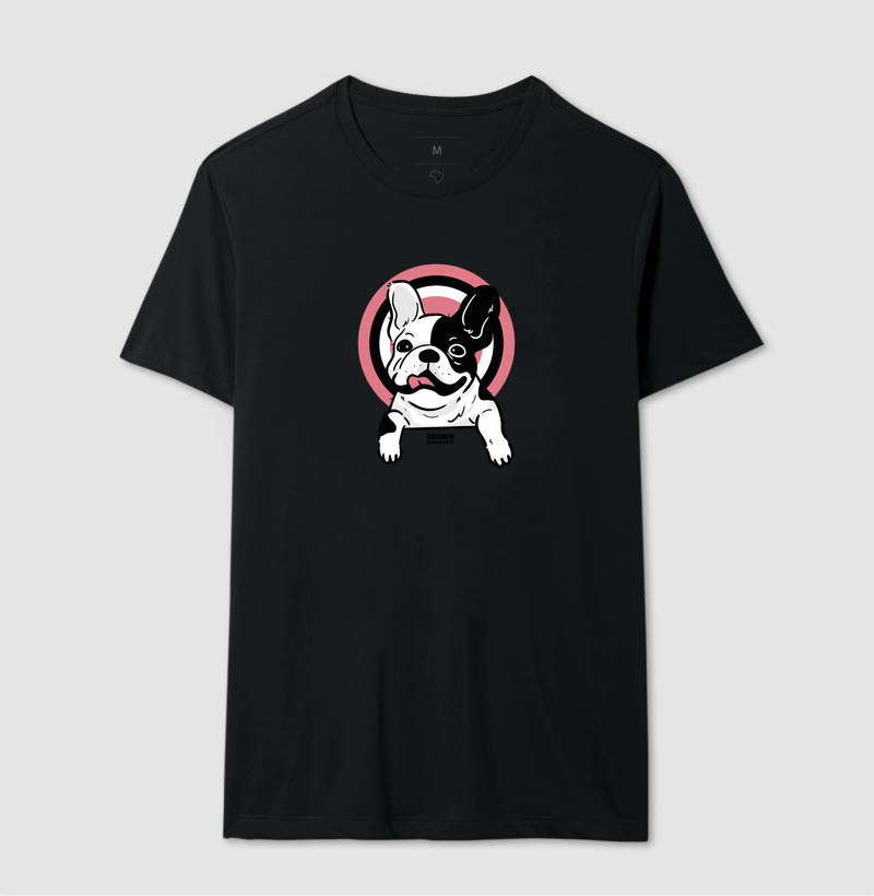 Bulldog francês fundo rosa - Imagem 2