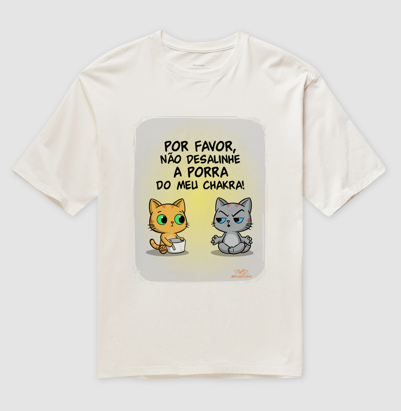 Camiseta Gato Sincero Chakra - Imagem 4