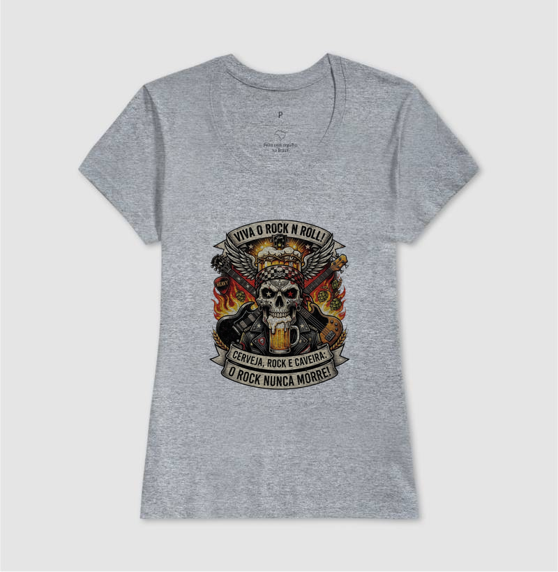Camiseta Cerveja, rock e caveira - Imagem 9