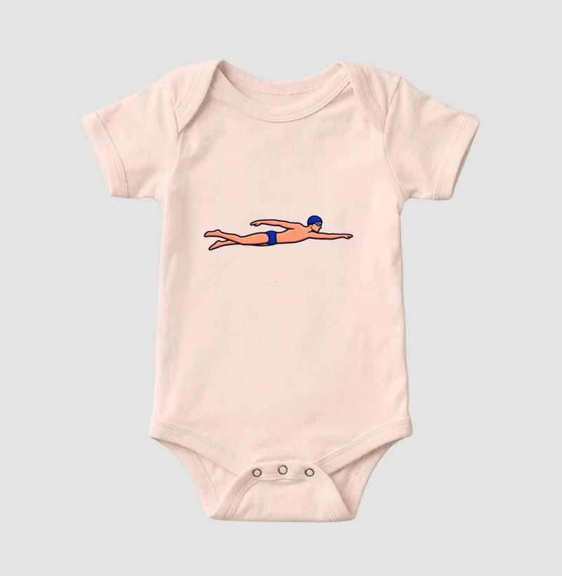 Body Infantil Natação - Nadador Crawl (1) - Imagem 5