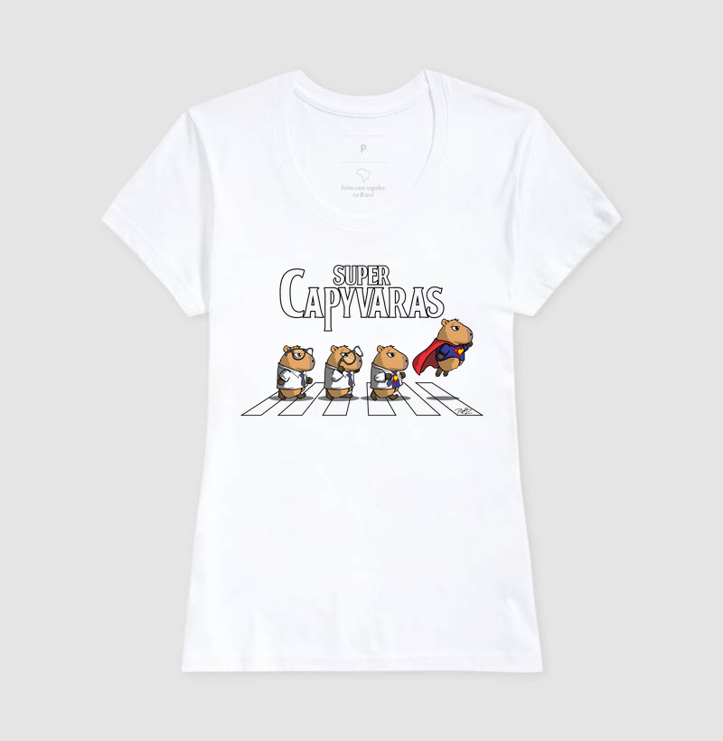 Camiseta Super Capyvaras - Imagem 5