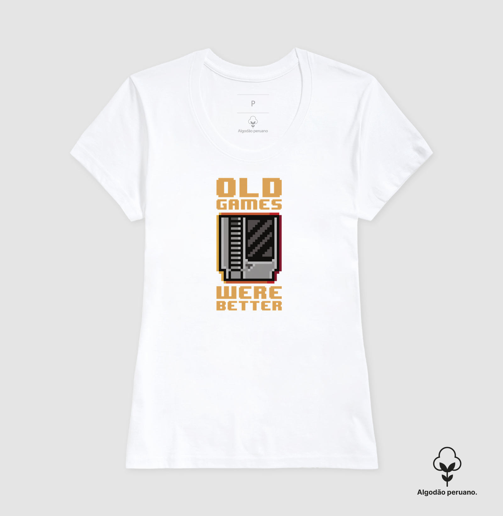 Camiseta Algodão Peruano Games antigos eram melhores - Imagem 4