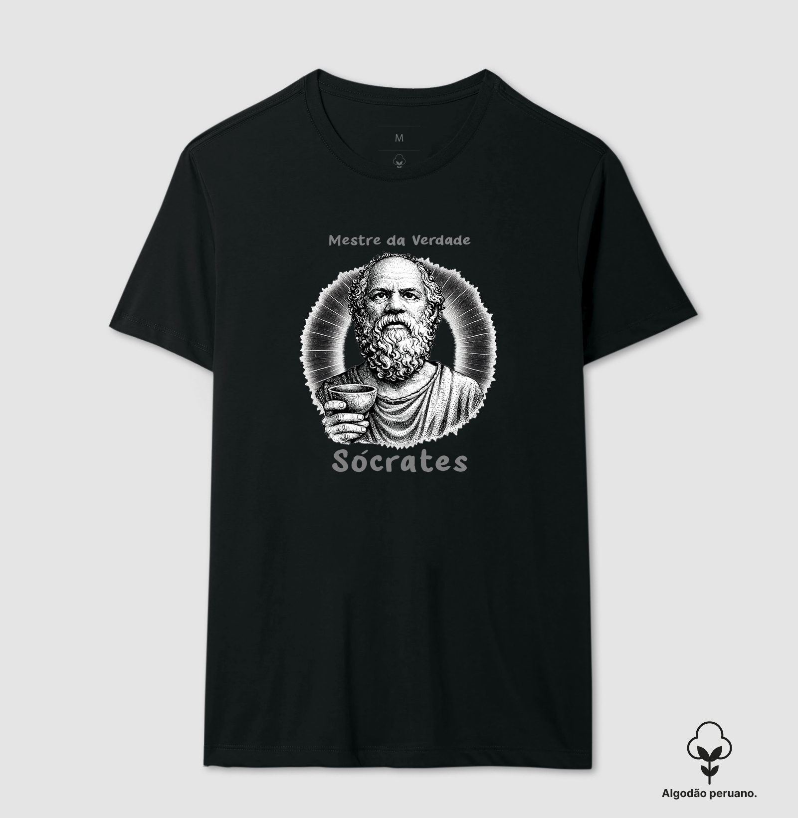 Sócrates • Mestre da Verdade (algodão peruano) - Imagem 8