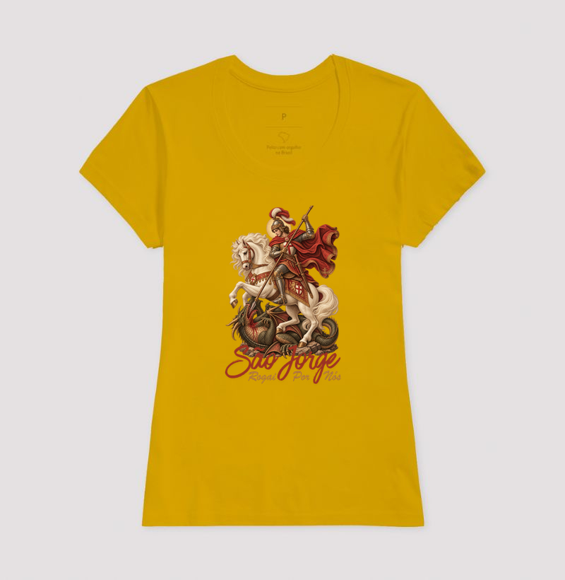 Camiseta São Jorge Rogai Por Nós - Imagem 13