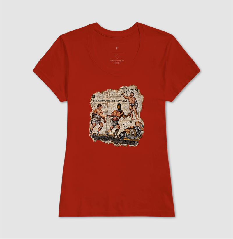 Gladiadores de Roma — Mosaico Borghese - Imagem 12