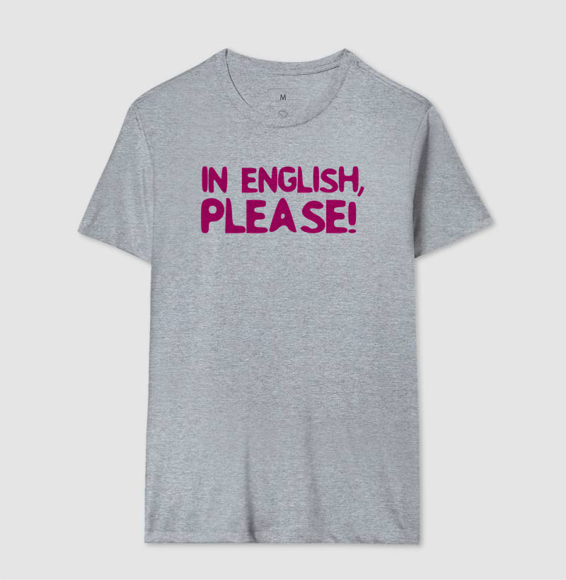 Camiseta | In English Pink - Imagem 8