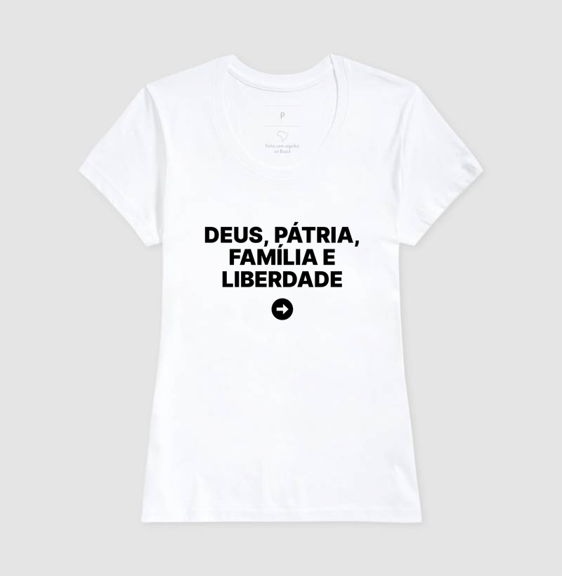Camiseta Deus, Pátria, Família e Liberdade - Imagem 5