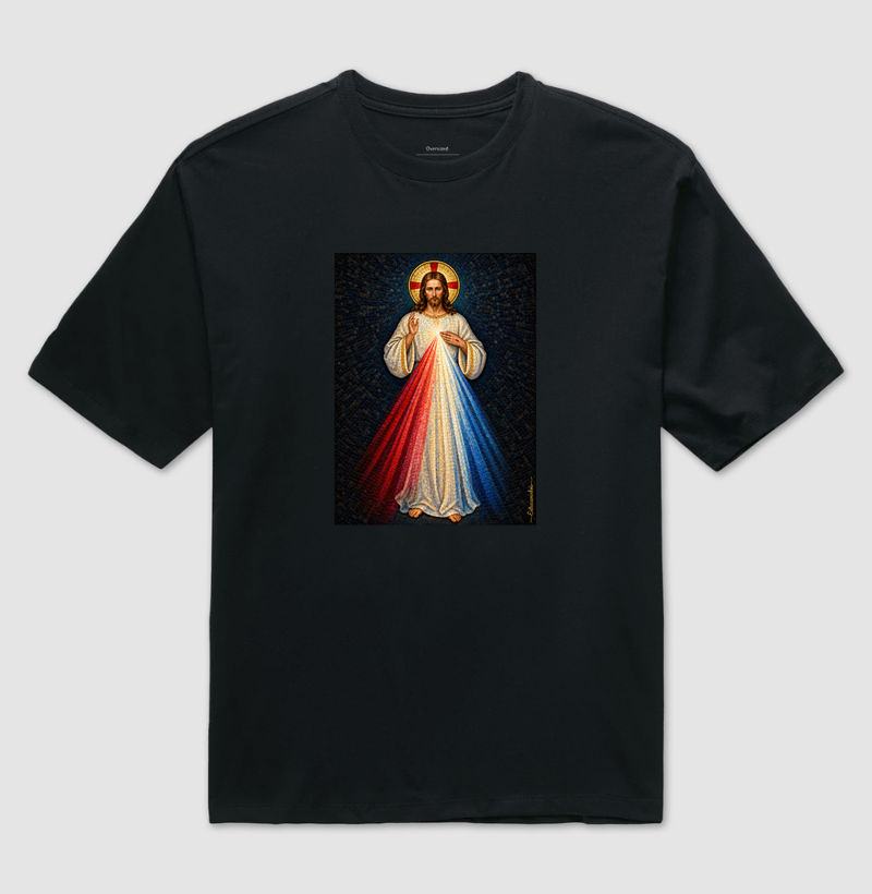 Jesus Misericordioso – Mosaico Sagrado - Imagem 2