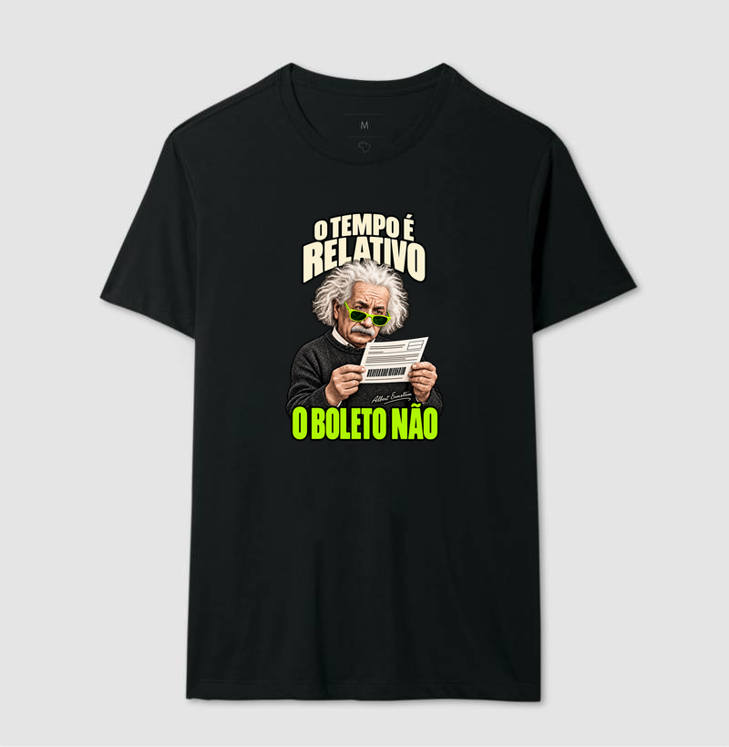Boleto não é relativo - Albert Einstein - Imagem 2