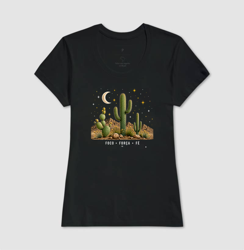 Camiseta Foco, Força e Fé - Imagem 3