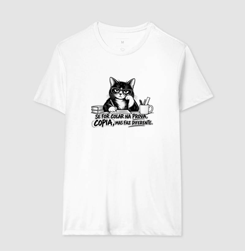 Se for colar na prova, copia, mas faz diferente - gato - Imagem 5