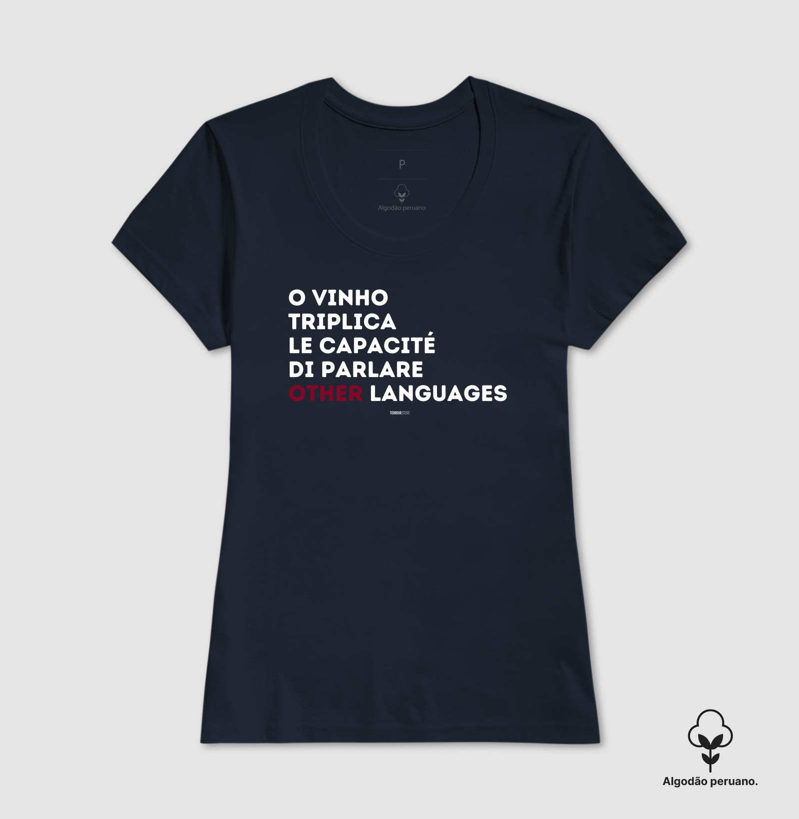 Camiseta O Vinho Triplica  - Imagem 9