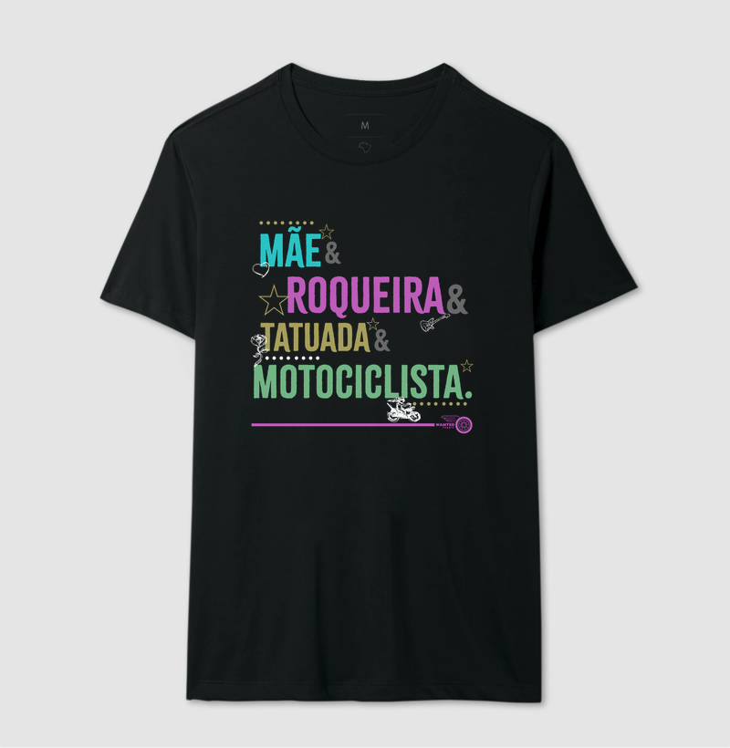 Mãe, Roqueira, Tatuada, Motociclista - Color - Imagem 2