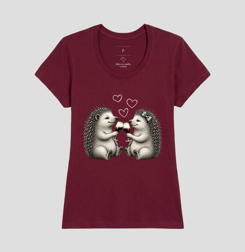 Camiseta Vinho - Brinde Porco Espinho - Imagem 17