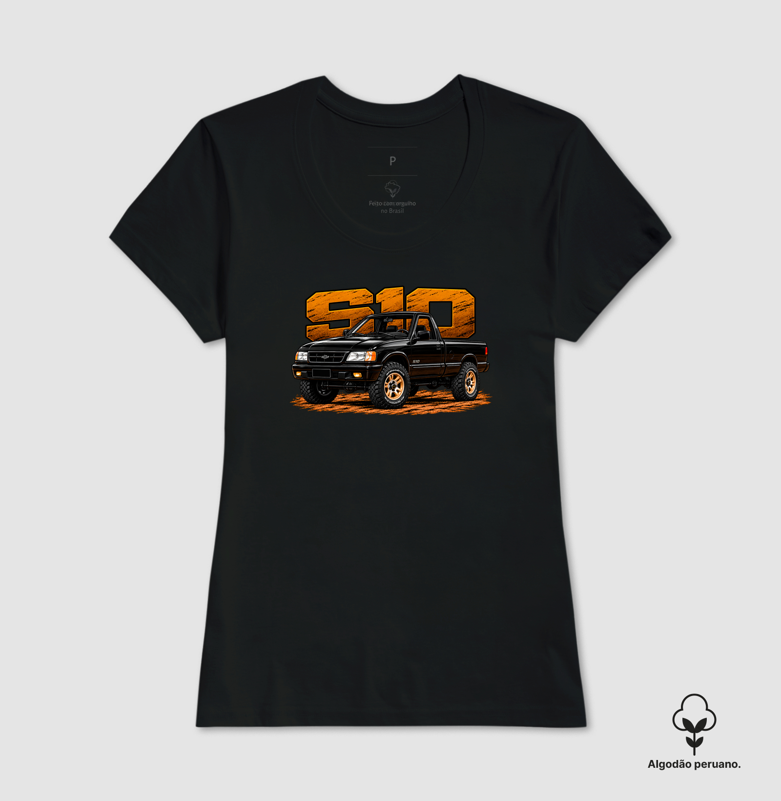 Camiseta em algodão peruano S10 - Imagem 6