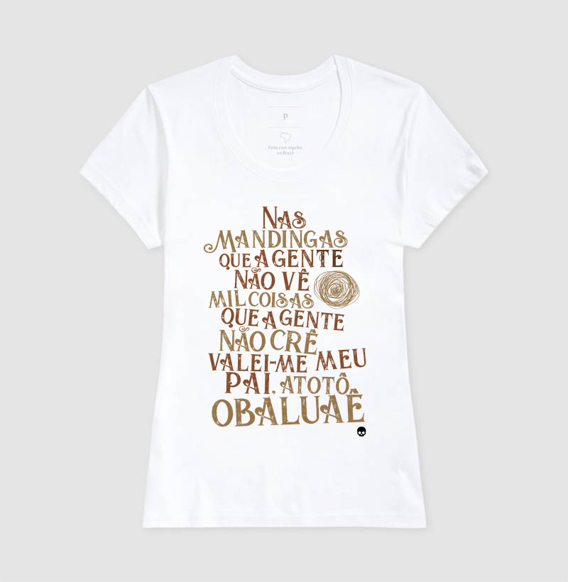 Camiseta Umbanda Orixá Obaluaê Omolu Atotô - Imagem 5